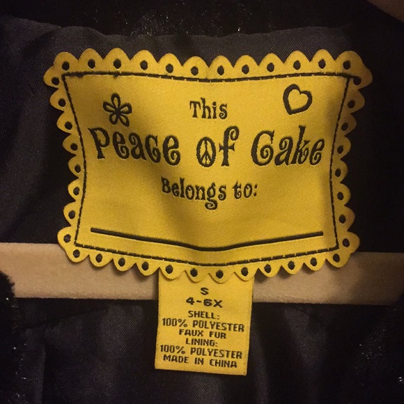 Black Faux Fur Sparkle Jacket satin lined - Picture 2 of 4